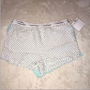 Calvin Klein Pajama Short Set